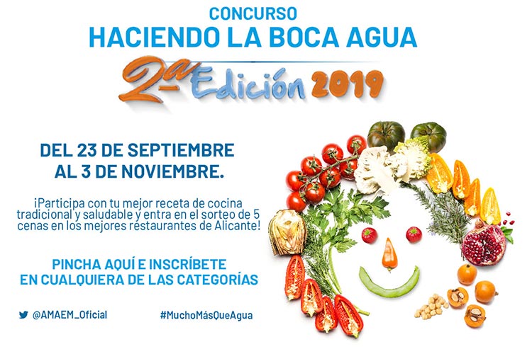 Cartel de concurso Haciendo la boca agua