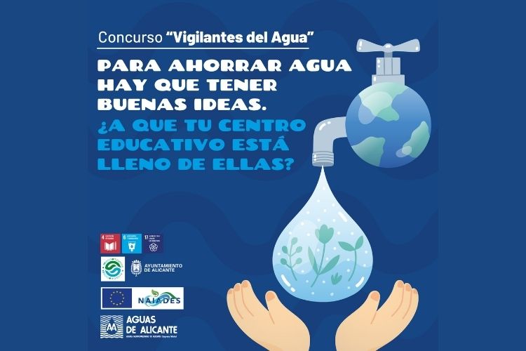 Cartel del concurso “Vigilantes del agua”